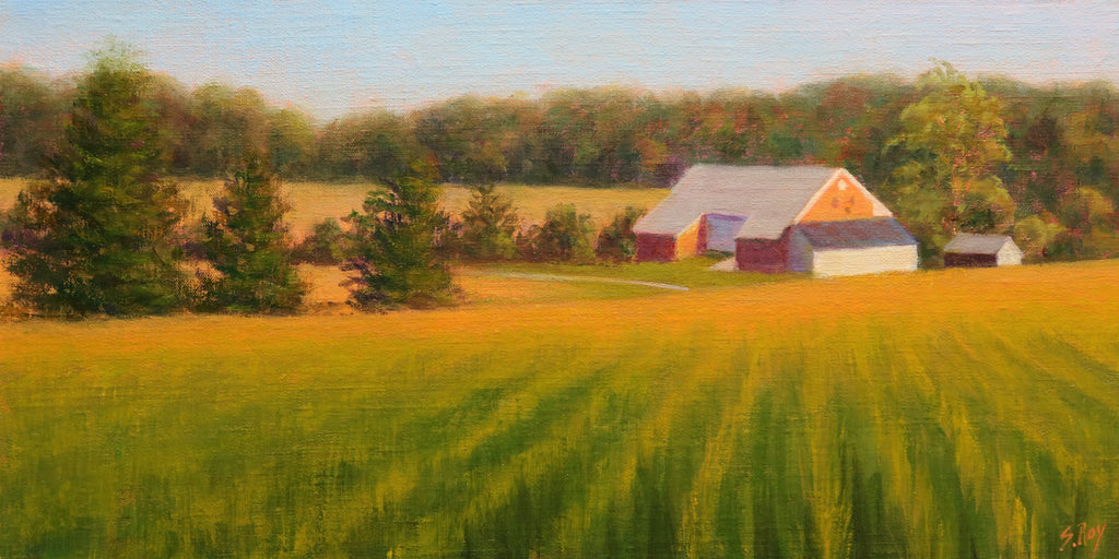 Trostle Farm, Autumn by Simonne Roy