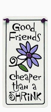 Good Friends Charmer Ceramic Tile