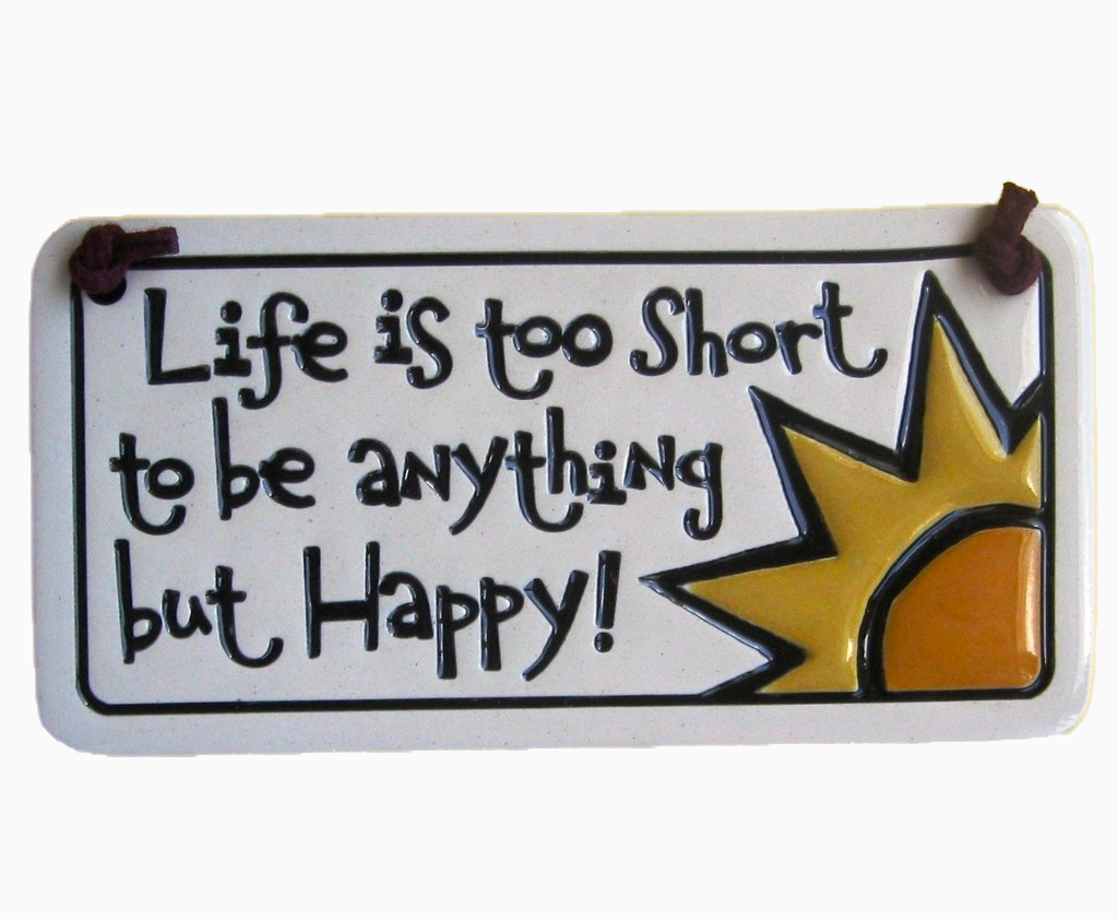 Life Is Too Short Charmer Ceramic Tile
