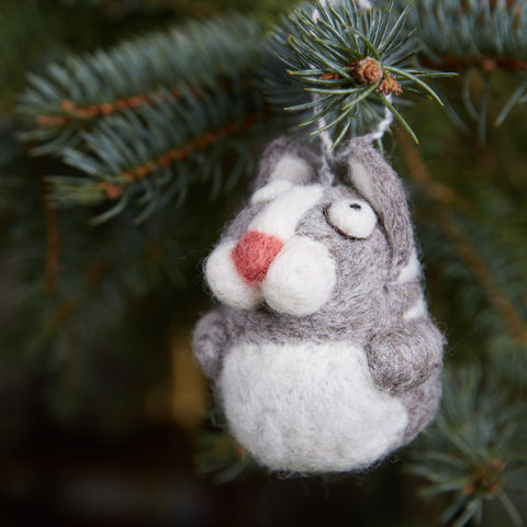 Cat Woolie Ornament