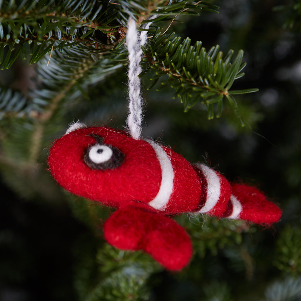 Lobster Woolie Ornament