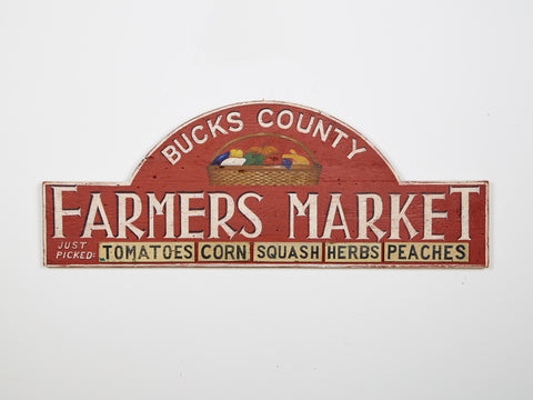 Bucks County Farmers Market Americana Art