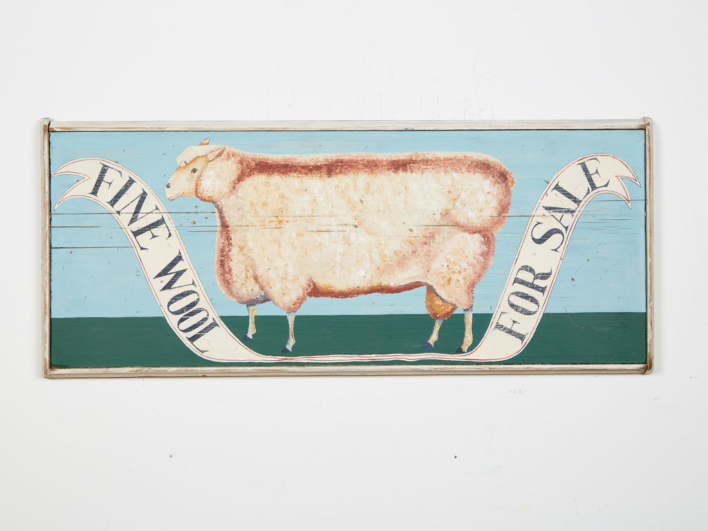 Fine Wool for Sale Americana Art