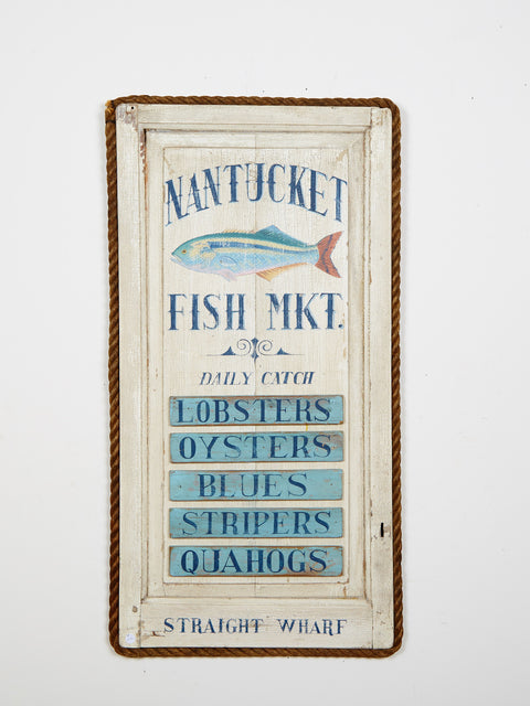 Nantucket Fish Market Americana Art