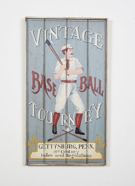 Vintage Baseball Tourney Gettysburg Americana Art – Gallery 30