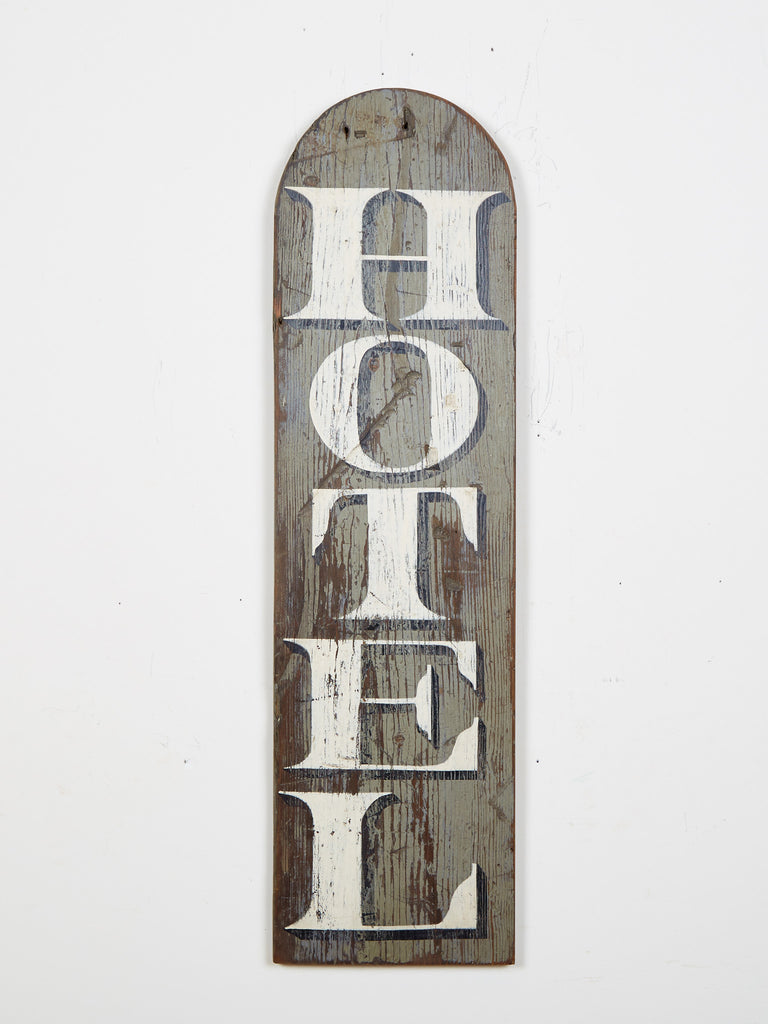 Hotel, Vertical Americana Art