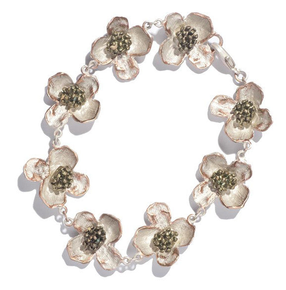 Dogwood Flexible Bracelet by Michael Michaud