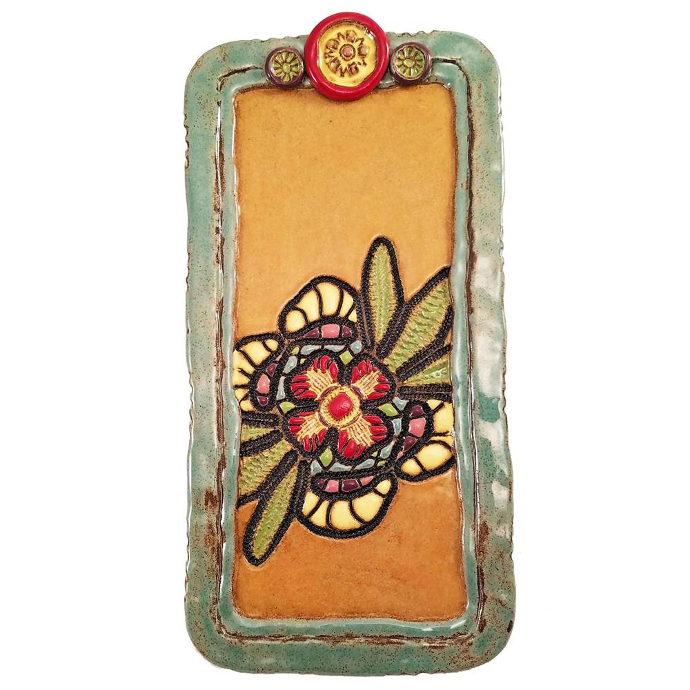 Lupe's Ceramic Wall Art by Laurie Pollpeter