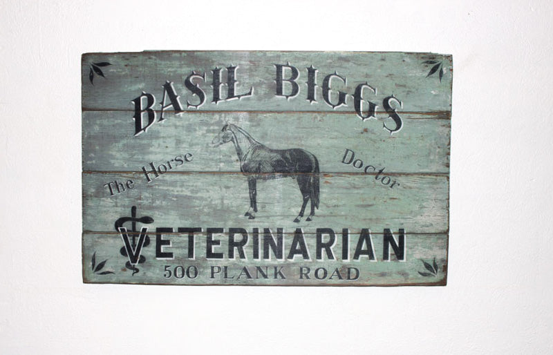 Basil Biggs, Veterinarian Americana Art