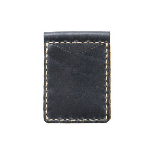 Leather Money Clip Hand Sewn Wallet - Available in Multiple Colors