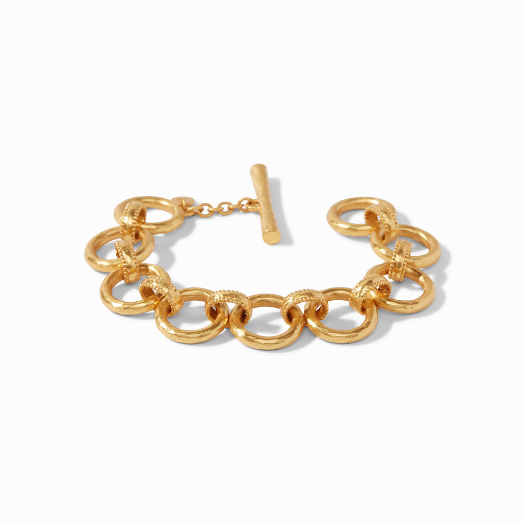 Savoy Demi Link Bracelet Gold by Julie Vos