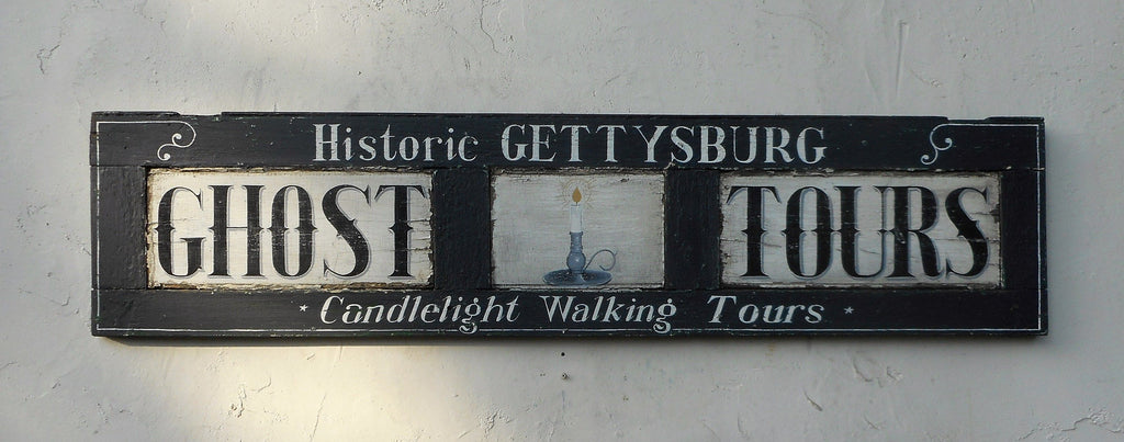 Gettysburg Ghost Tours in White Americana Art