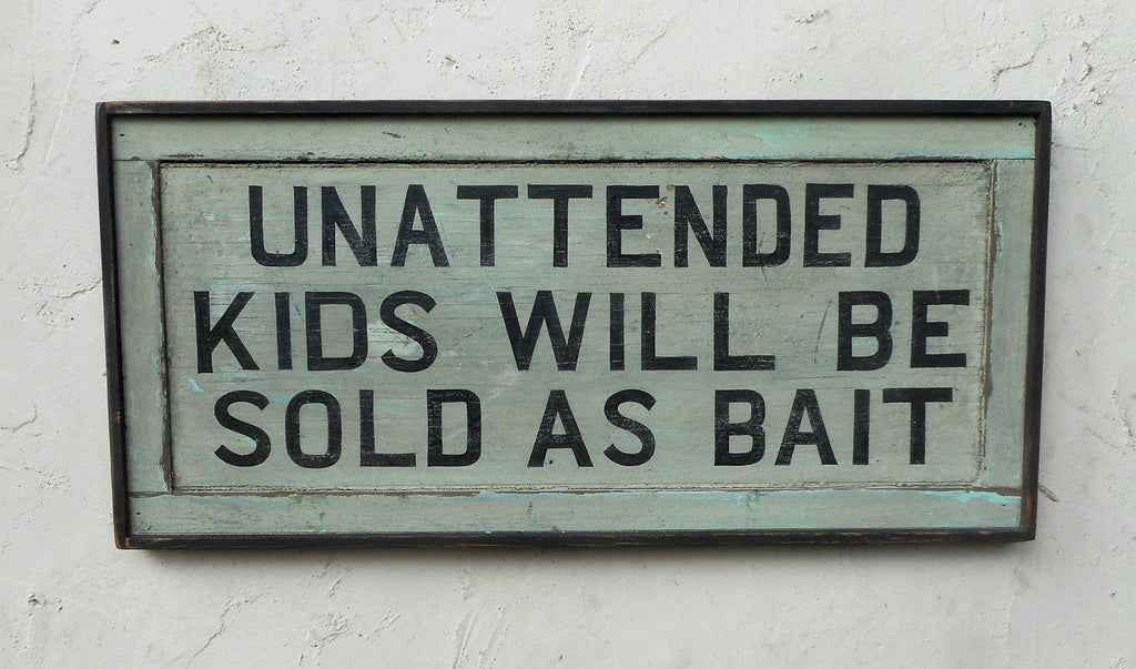 Unattended Kids Americana Art - Available in Multiple Styles