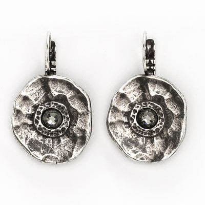 Heroic Hammered Earrings