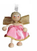 Pink Angel Handcrafted Wooden Jumpie