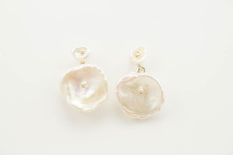 Silver Dollar Post Earrings