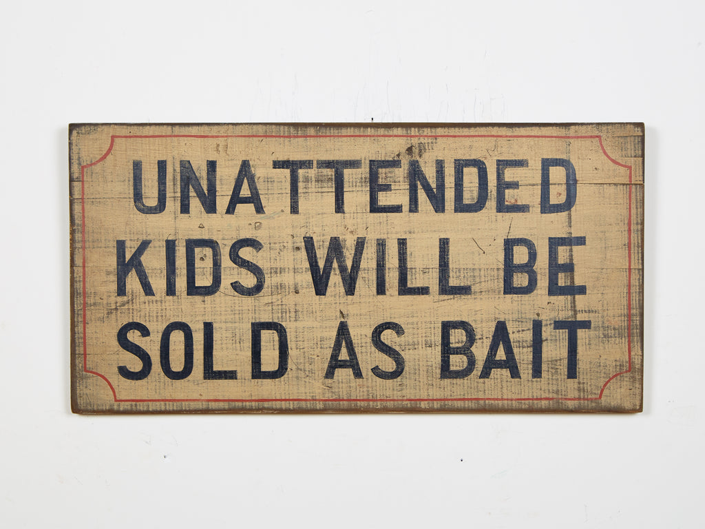 Unattended Kids Americana Art