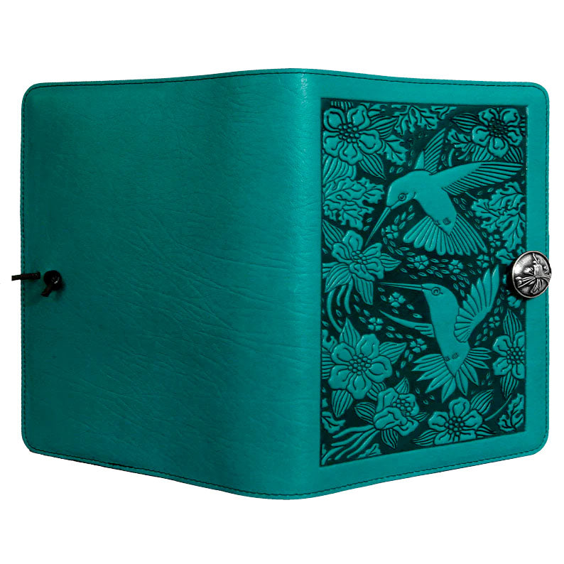 Large Leather Journal - Bold Celtic in Black