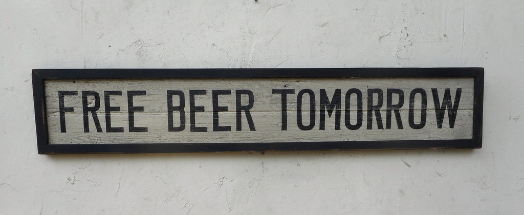 Free Beer (A) Tomorrow Americana Art