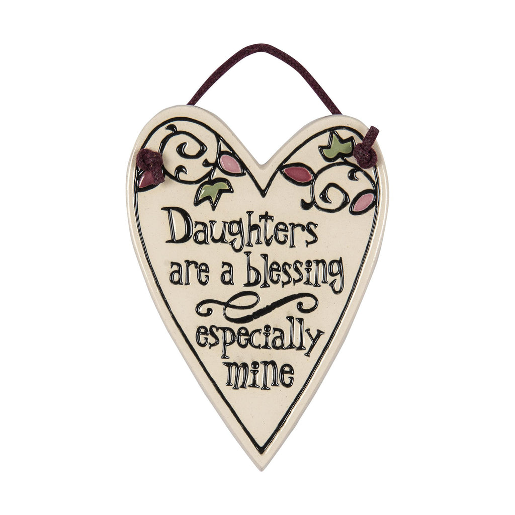 Daughters Are Blessing Charmer Ceramic Tile