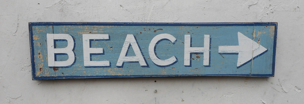 Beach Sign