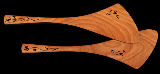 Salad Set with Flower Design