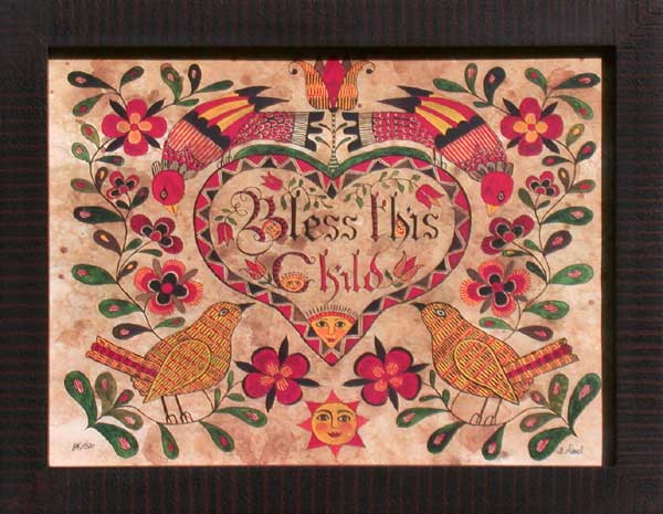 Bless This Child (Yellow Birds) by Susan Daul