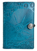 Small Leather Journal - Roof of Heaven in Blue