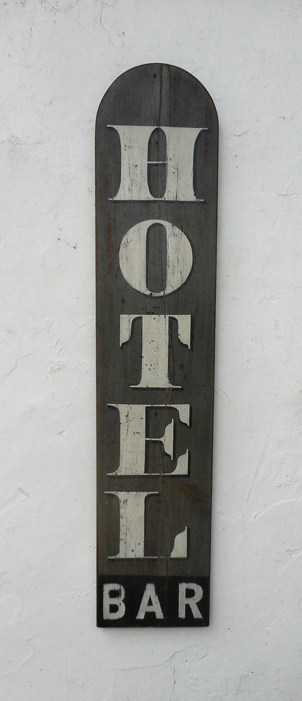 Hotel Bar Vertical with Arched Top Americana Art