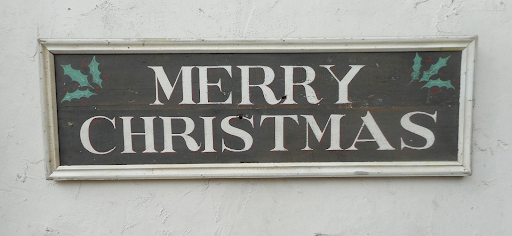 Merry Christmas (E) Americana Art