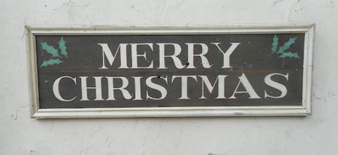 Merry Christmas (E) Americana Art