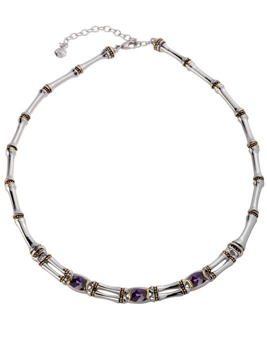 Cor Two Row Necklace Amethyst by John Medeiros
