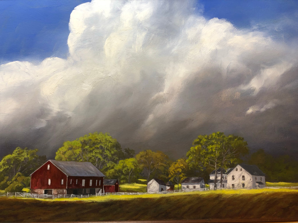 Gettysburg Battlefield Farmstead #1 by Milan Melicharek