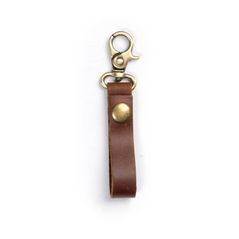 Leather Super Loop Keychain - Available in Multiple Colors