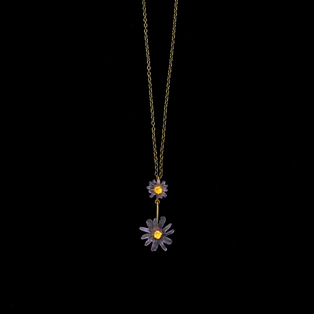 Aster 16'' Adj. Double Drop Pendant By Michael Michaud