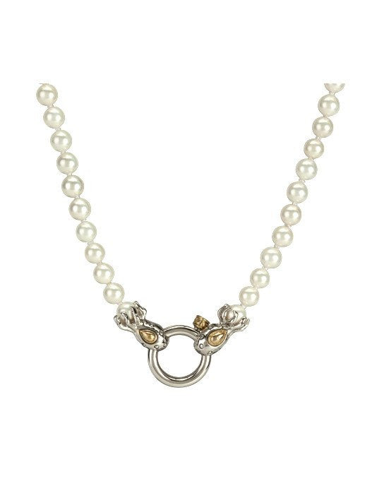 Seaside Spring Ring Strand of Knotted Pearls by John Medeiros