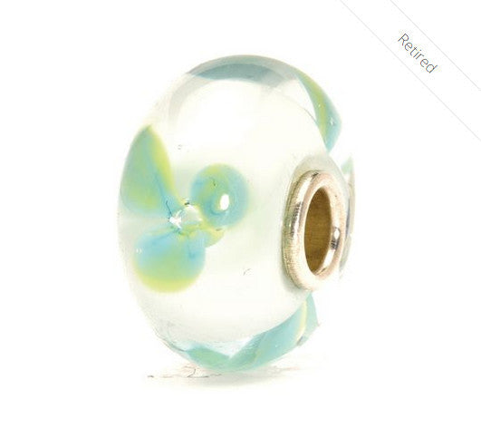 R-Ice Blue Flower by Trollbeads