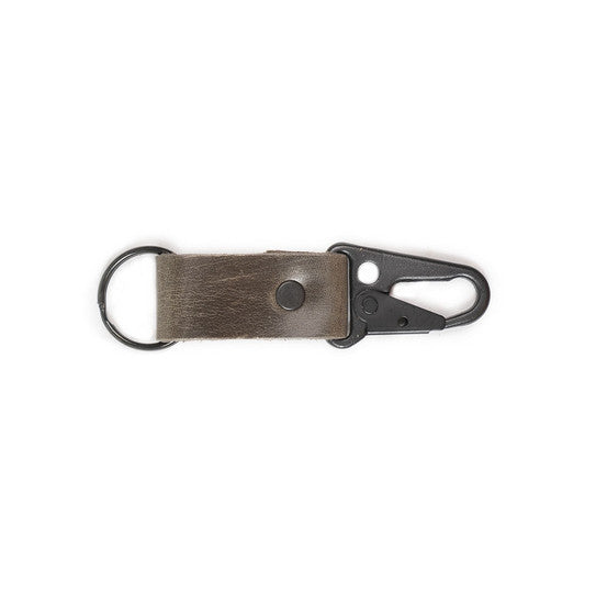Leather Clip Keychain - Available in Multiple Colors