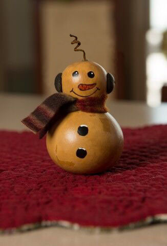Kolden Girl Snowman Gourd
