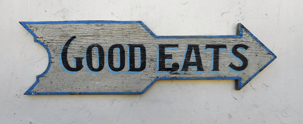 Good Eats Arrow Americana Art