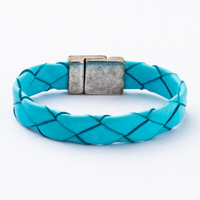Blissful Fall Leather Bracelet