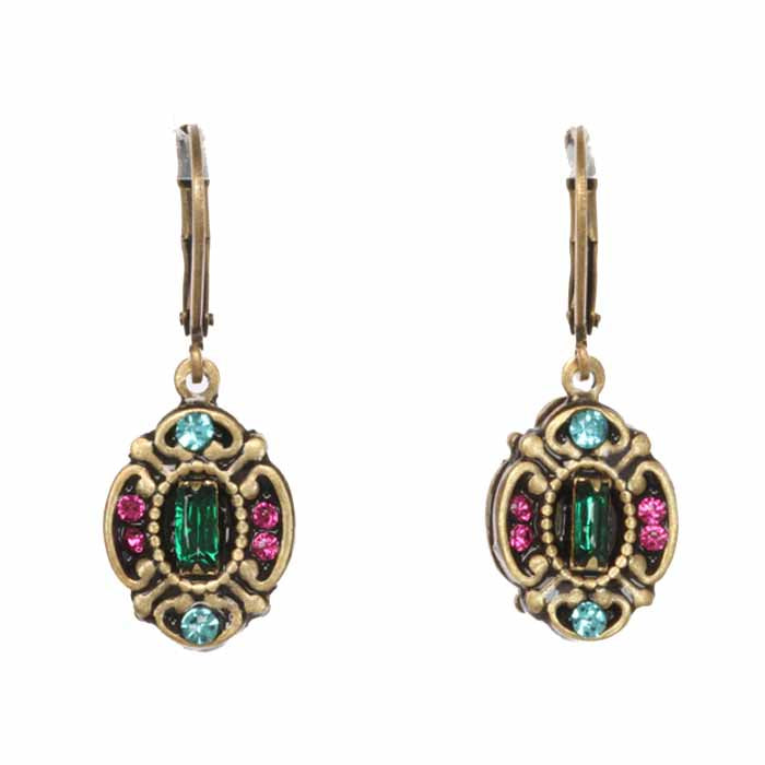 Prismatic Small Oval Earrings