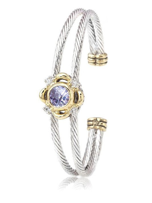 Nouveau Collection Simplicity Round Double Wire Bracelet by John Medeiros