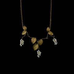 Spring Birch 16'' Adj. Necklace By Michael Michaud