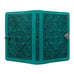 Large Leather Journal - Celtic Diamond in Teal