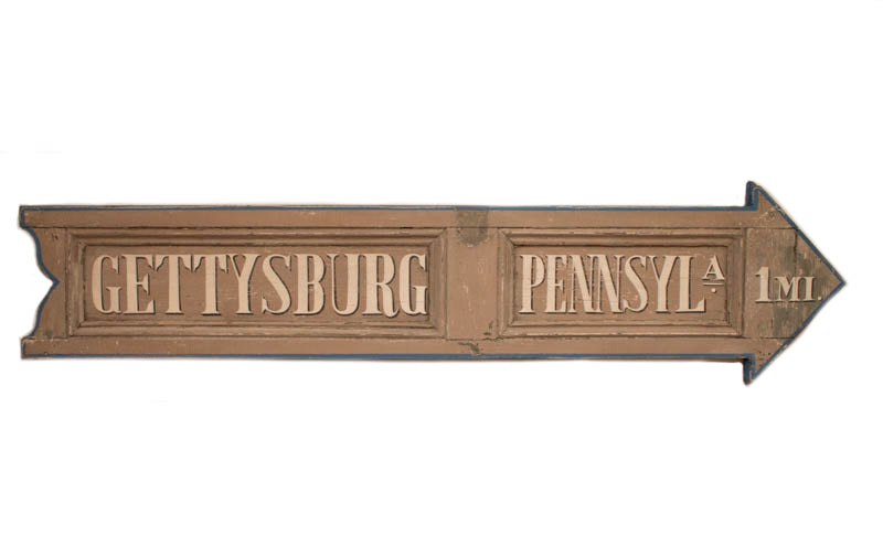 Gettysburg Arrow (Q) Americana Art