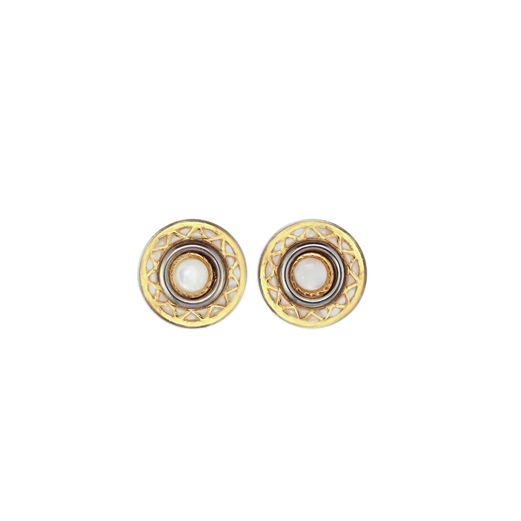Sunshine Earrings in Light Aqua