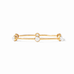 Milano Luxe Gold Pearl - Medium Bangle Bracelet by Julie Vos