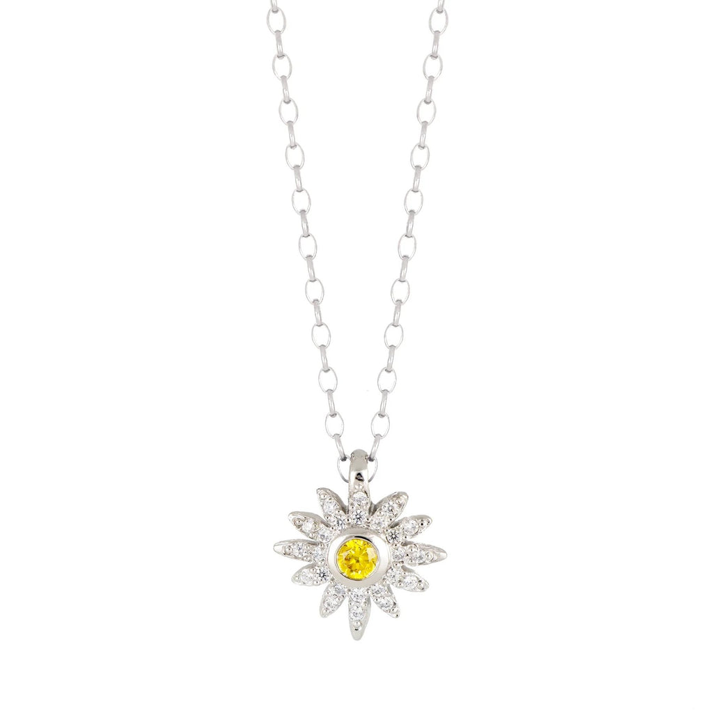 Sunshine CZ Yellow Necklace 17" by John Medeiros