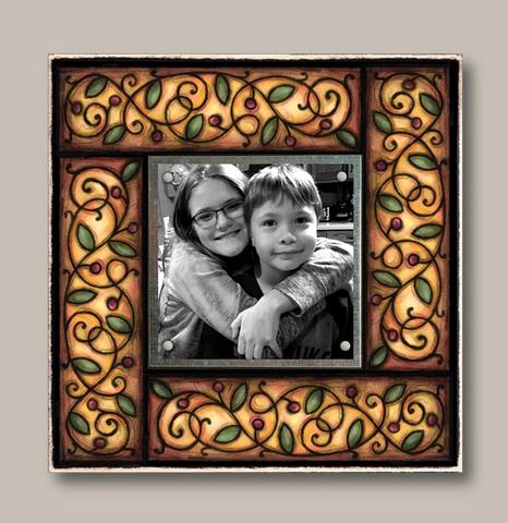 Brown Vine Small Frame